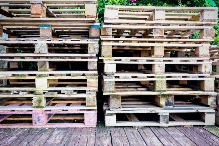 Compra-venta de palets usados